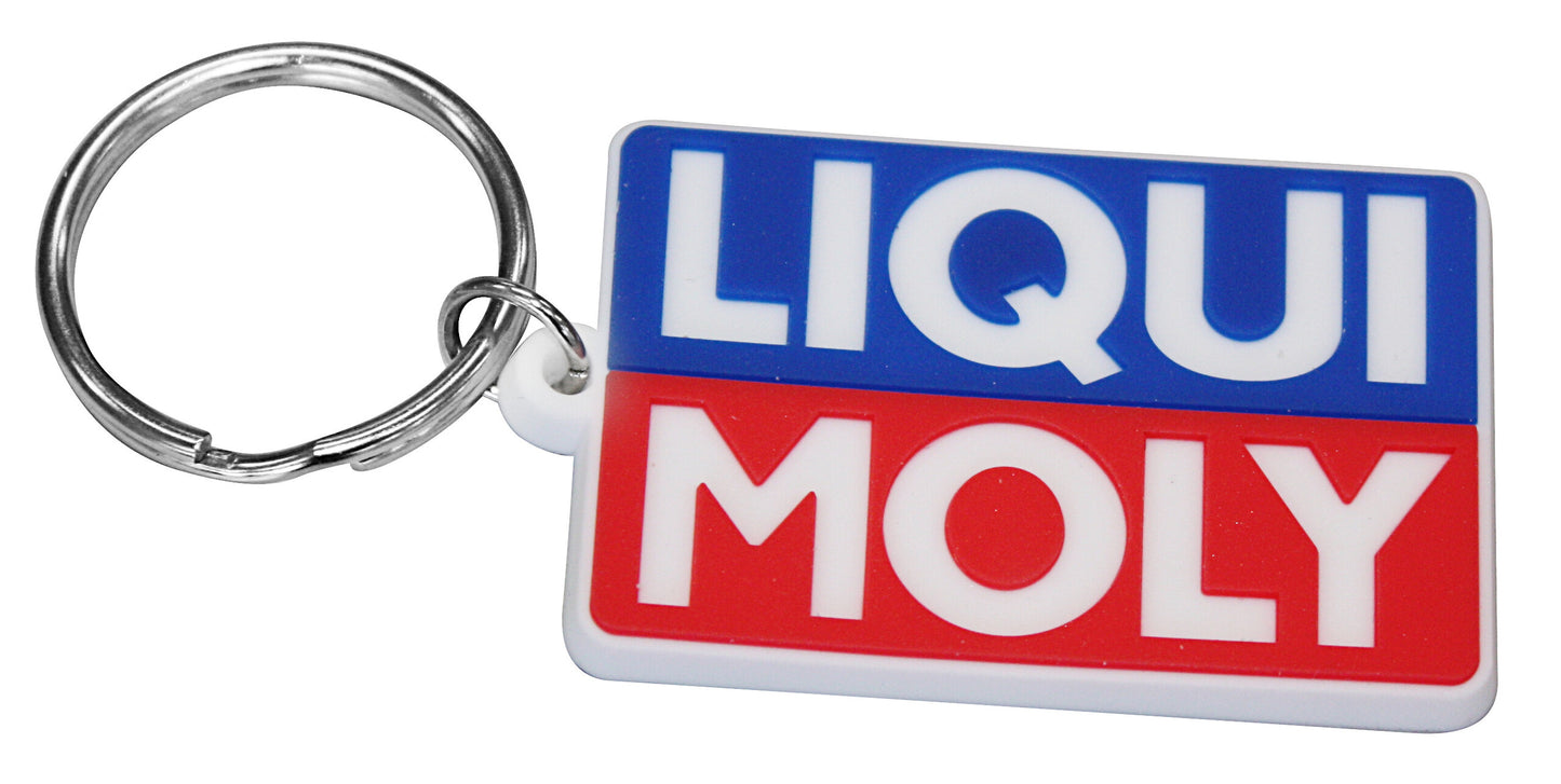 LIQUI MOLY Classic Logo Keychain white