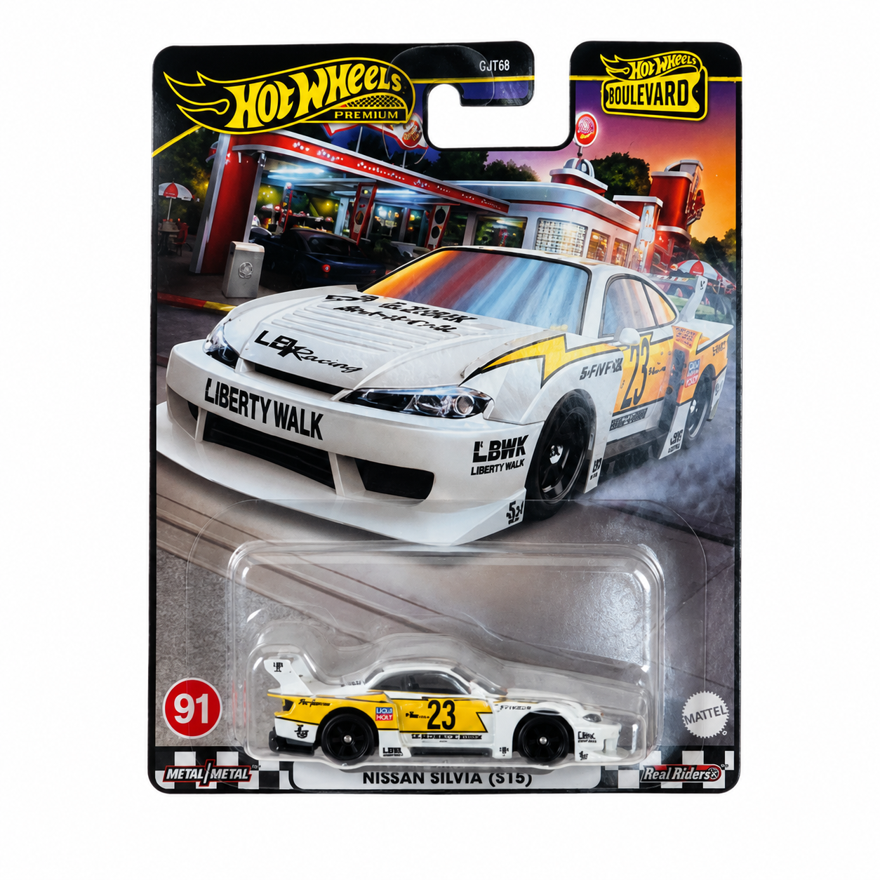 Hot Wheels Premium Boulevard – Liberty Walk Nissan Silvia (S15
