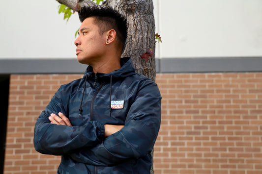 LIQUI MOLY Black Camo Windbreaker