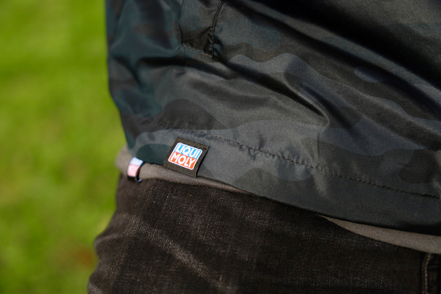 LIQUI MOLY Black Camo Windbreaker