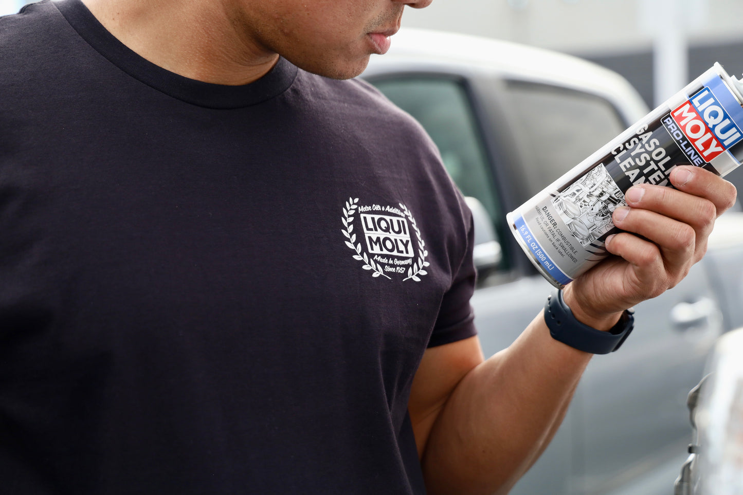 LIQUI MOLY Black Laurel Wreath Tee