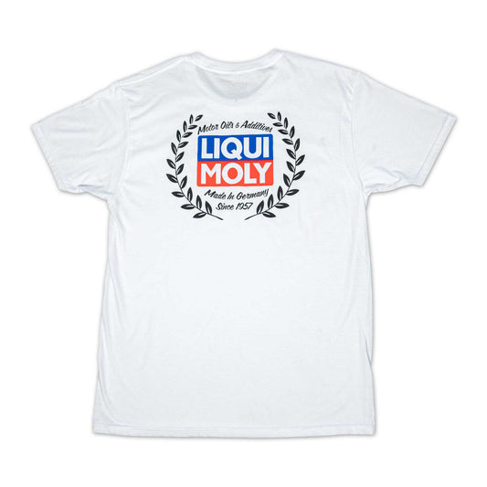 LIQUI MOLY White Laurel Wreath Tee