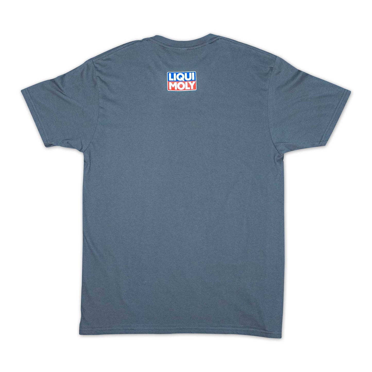Camiseta con logotipo apilado de LIQUI MOLY – Carbón vegetal