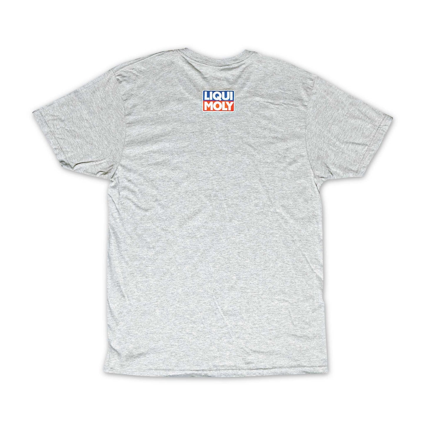 Camiseta con logotipo apilado de LIQUI MOLY – Jaspeado atlético
