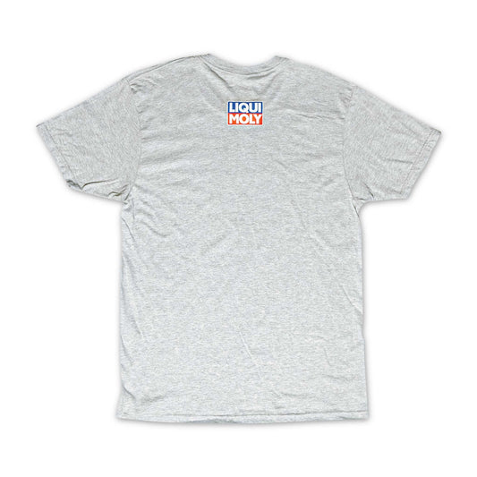 LIQUI MOLY Stacked Logo Power Tee – Athletic Heather