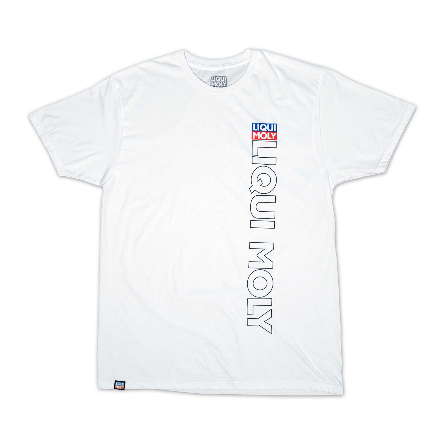 LIQUI MOLY Vertical Logo Statement Tee - White