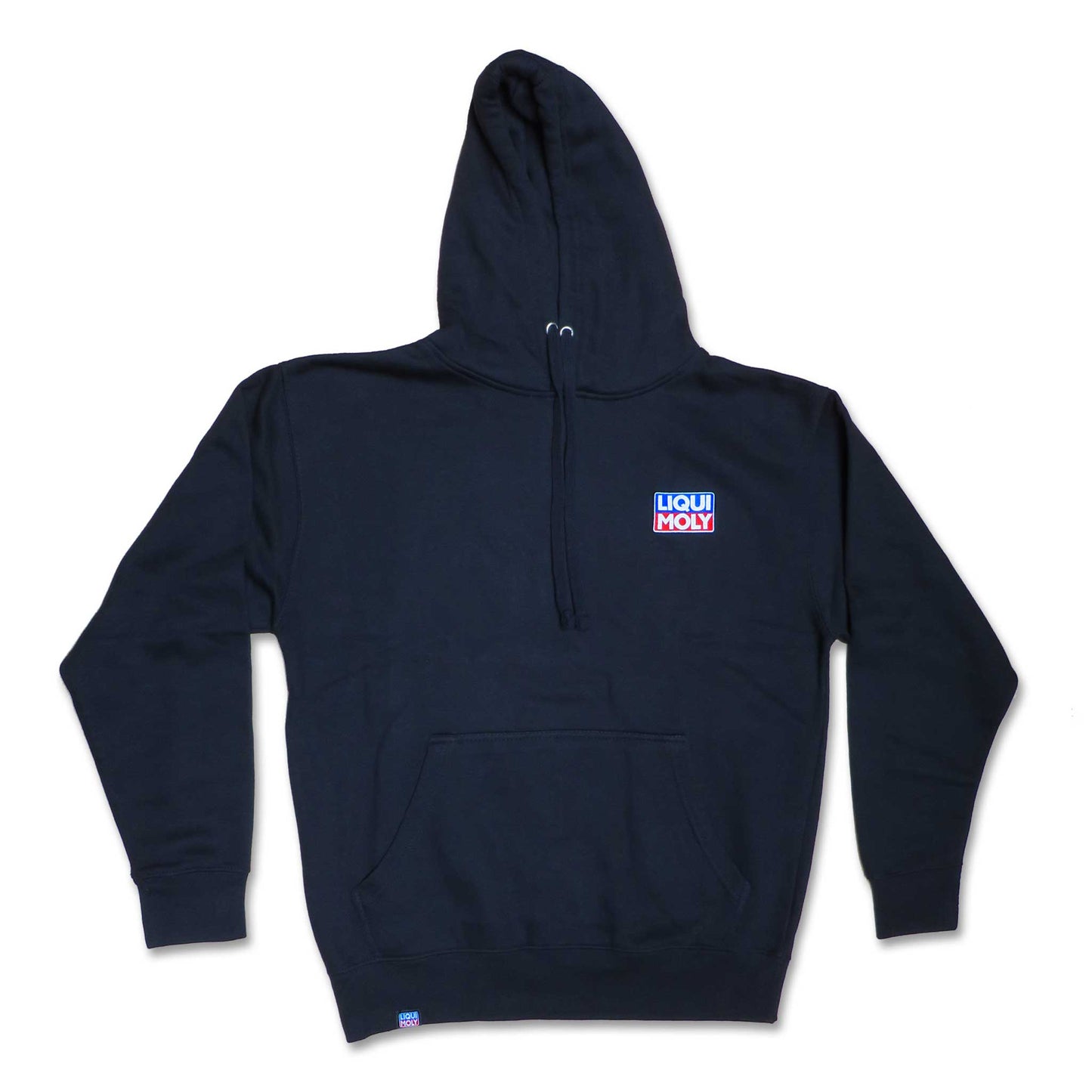 LIQUI MOLY Black Hoodie with Bold Logo and Slogan