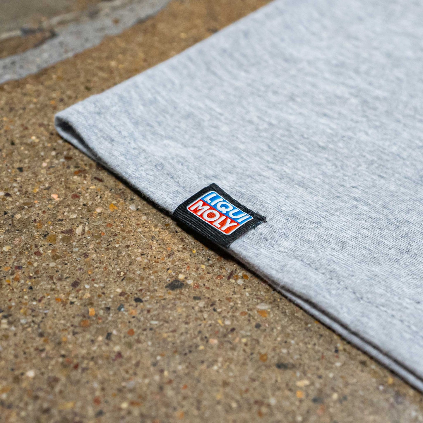 LIQUI MOLY Checkers Tee - Athletic Heather