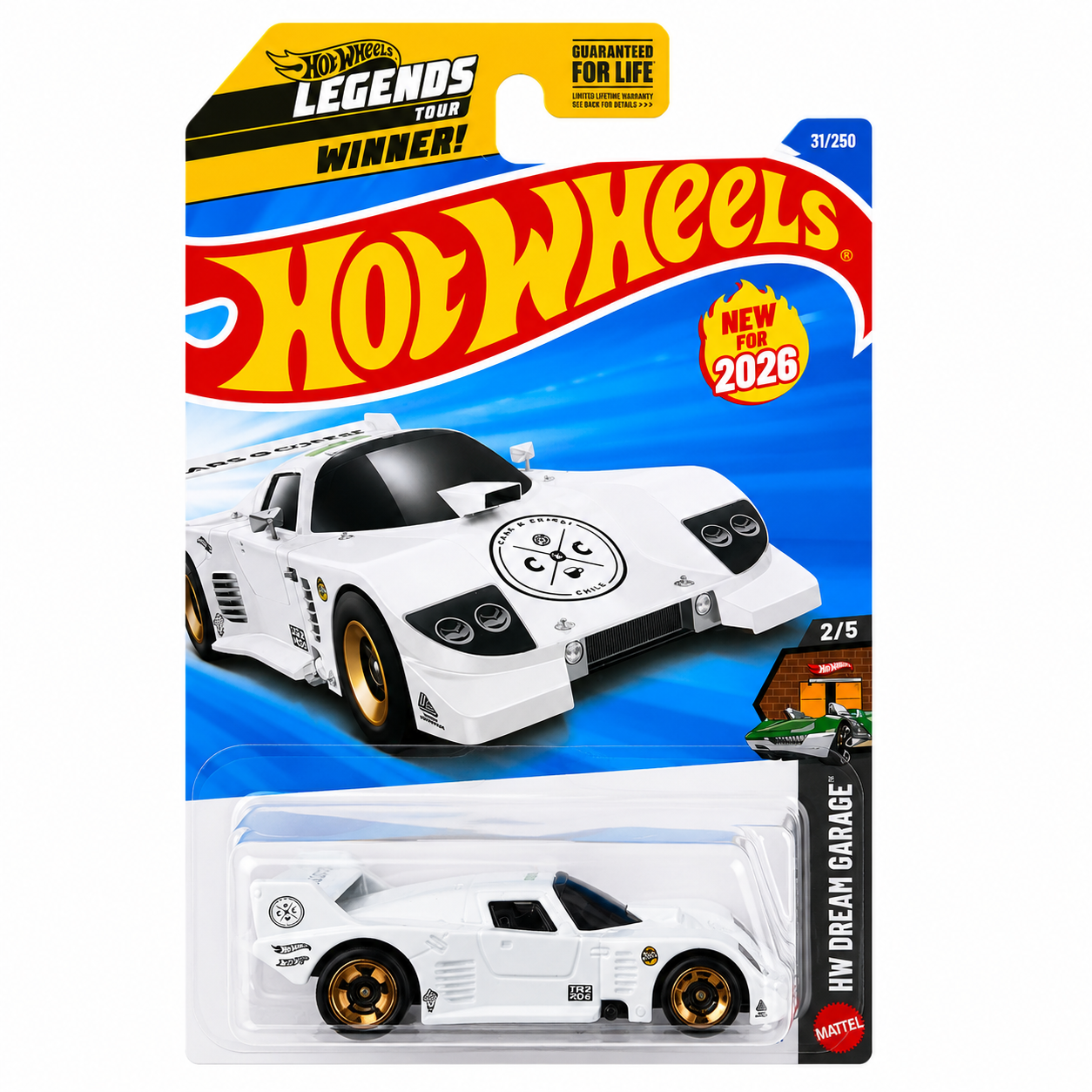 Hot Wheels LA LIEBRE White Legends Tour #31 Mainline 2026