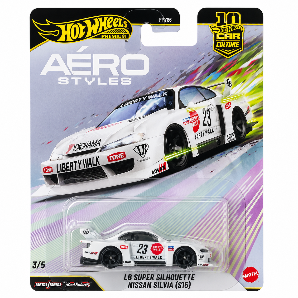 Hot Wheels Premium LB Super Silhouette Nissan Silvia (S15) – Aero Styles