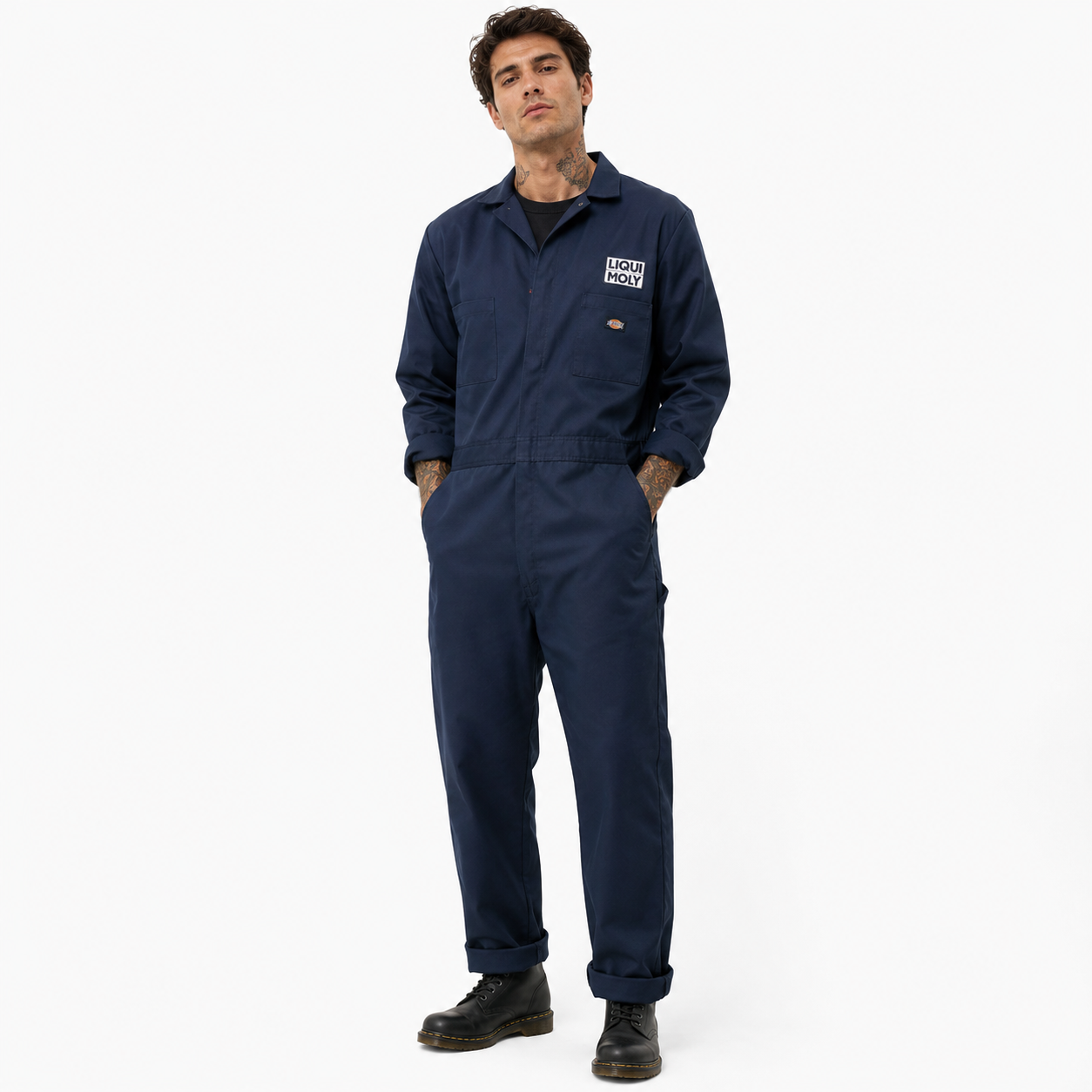 LM Mechanic Coveralls - Navy ProFit Series