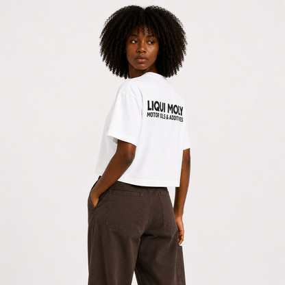 LIQUI MOLY Ladies Cropped Essential Tee