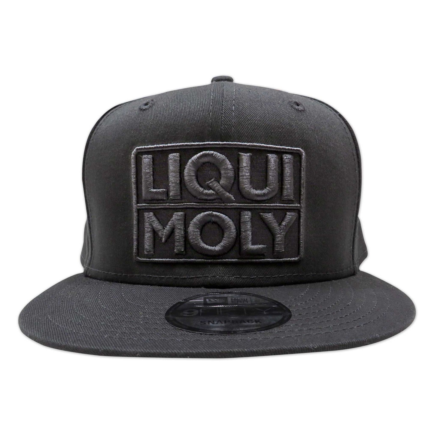 Gorra de béisbol New Era de LIQUI MOLY en negro sobre negro - Edición de diseño elegante