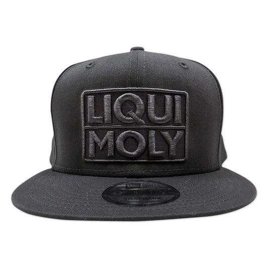 Gorra de béisbol New Era de LIQUI MOLY en negro sobre negro - Edición de diseño elegante