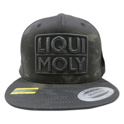 LIQUI MOLY Camo Baseball Hat - Black on Black