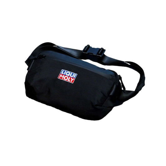 LIQUI MOLY Ultimate Crossbody Sling Fanny Pack - Sleek Black Edition