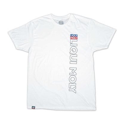 LIQUI MOLY Vertical Logo Statement Tee - White