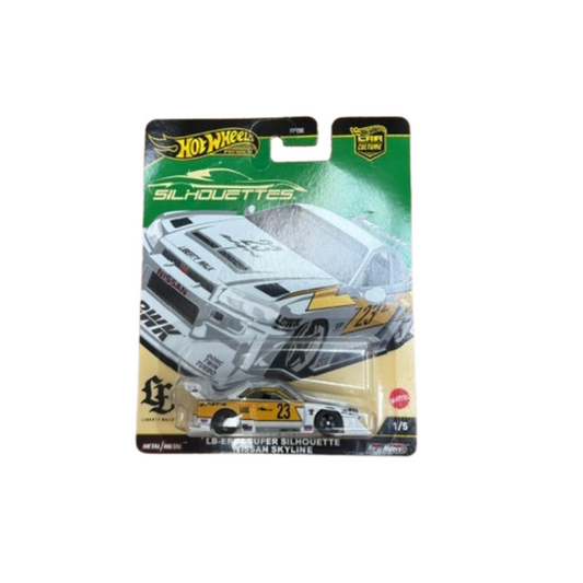 Hot Wheels Car Culture Silhouettes – Nissan Skyline LB-ER34 Super Silhouette Liberty Walk