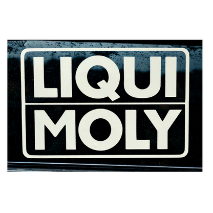 LIQUI MOLY Logo Decal – White
