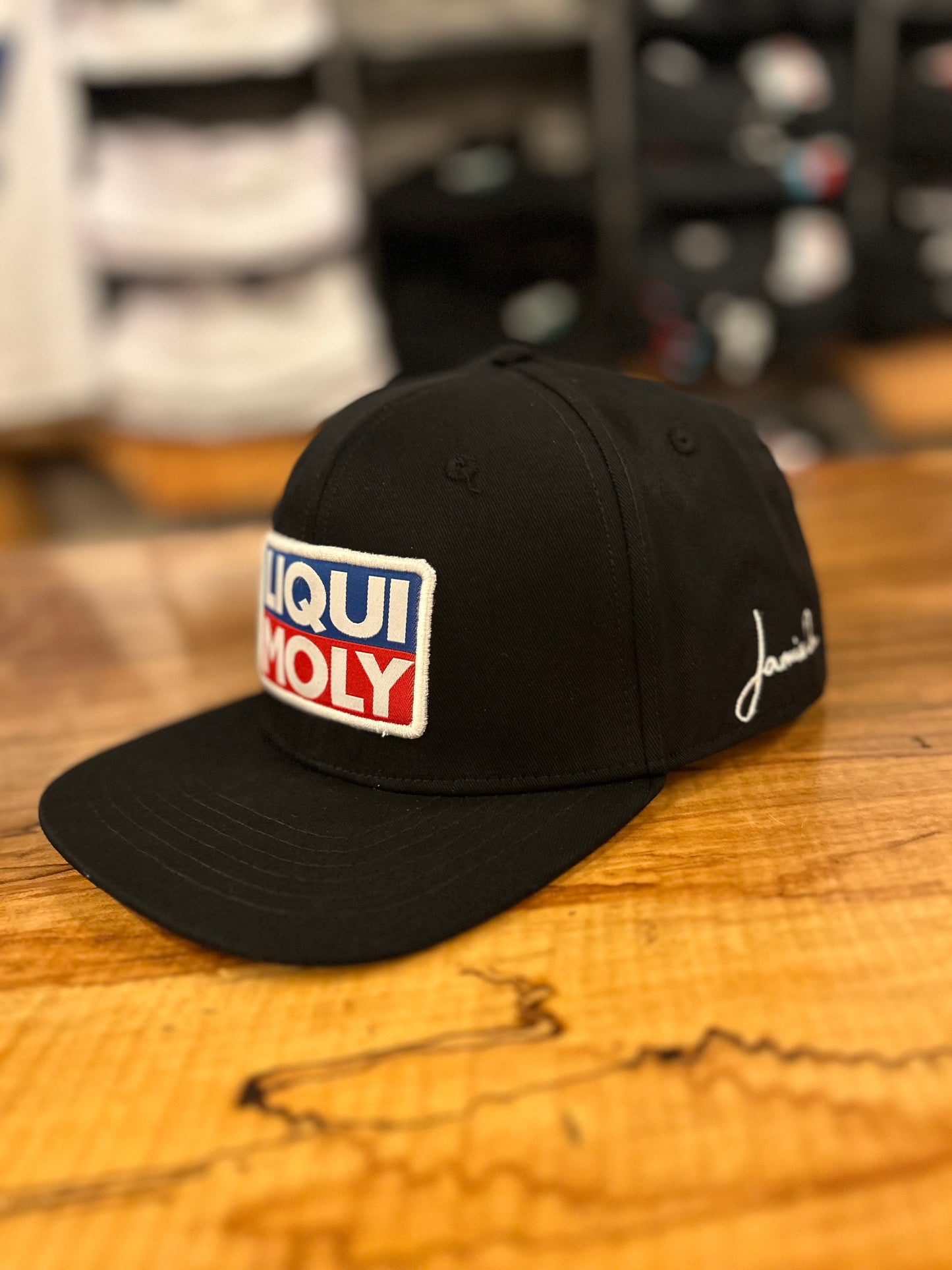 Gorra de béisbol de edición limitada LIQUI MOLY x Jamie Orr